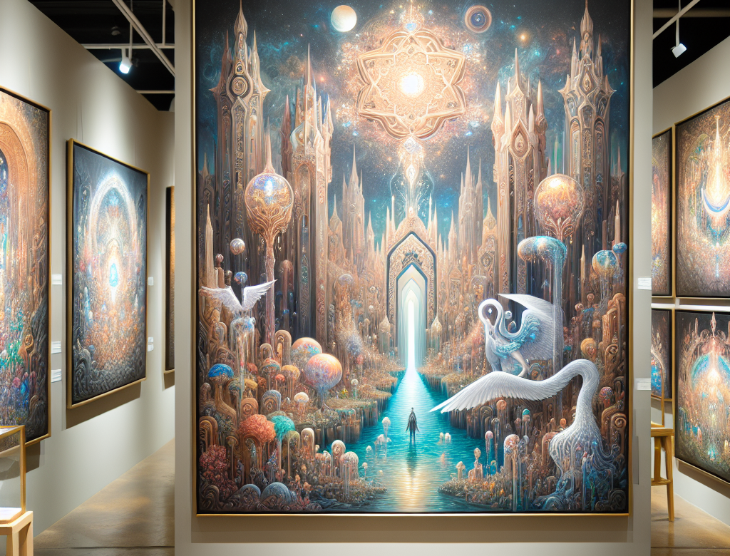 《迷失幻境：膠彩創作的視覺盛宴》聯展盛大開幕！