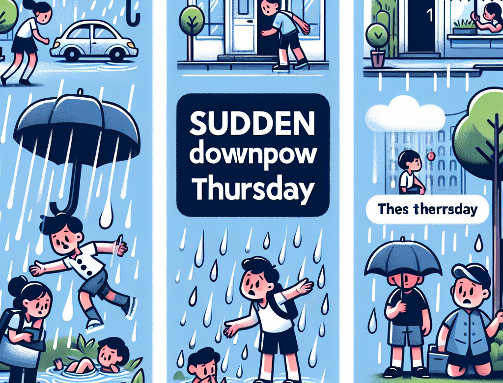 「周四驟雨來襲，三地迎接低溫20度濕冷顛簸天氣！」